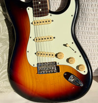 2006 Fender American Highway One Stratocaster Rosewood Fretboard, 3-Color Sunburst—7lbs