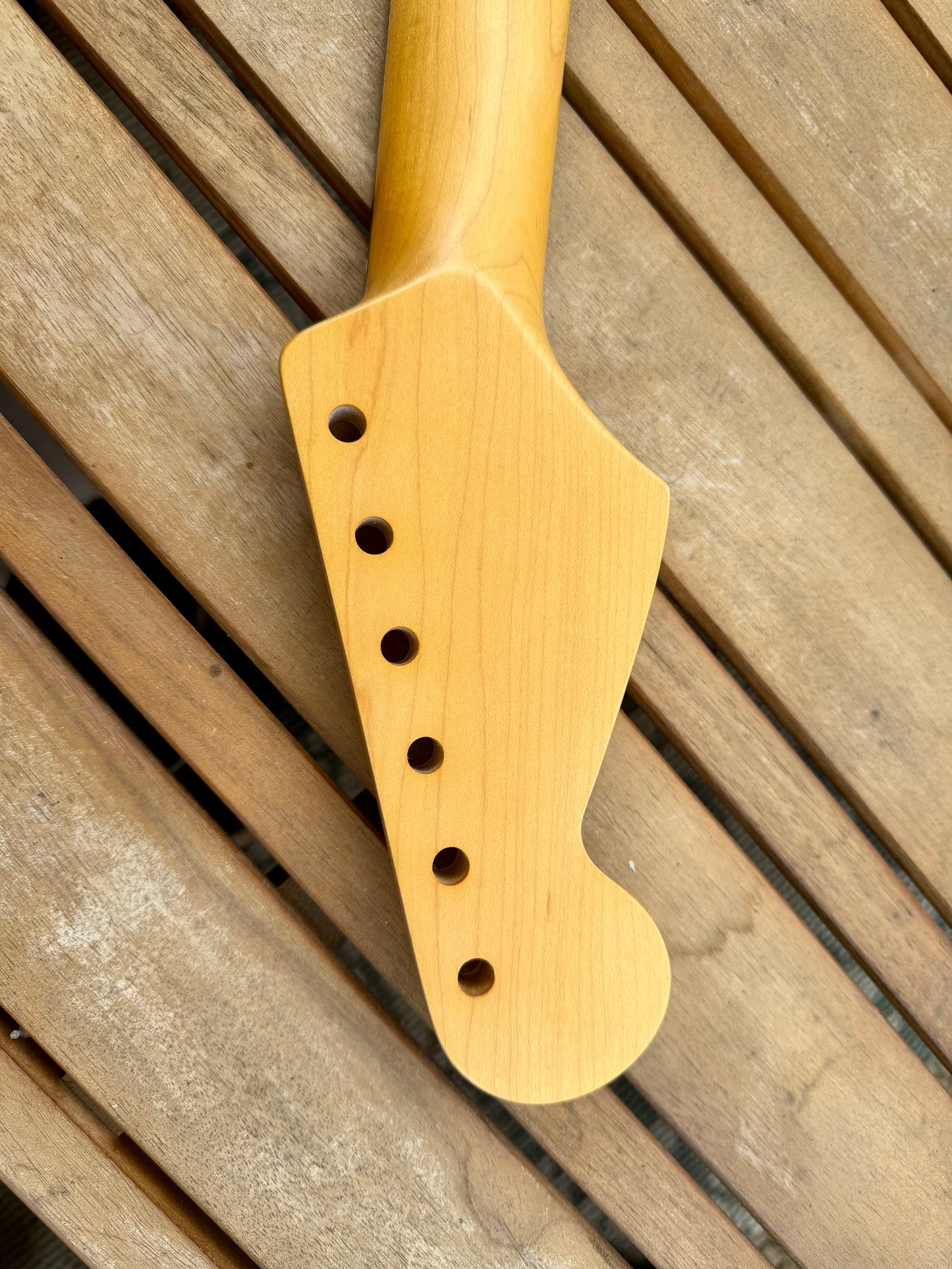 Proper Instruments 1-of-1 Nitro Stratocaster Replacement Neck – Tattooed & Lightly Roasted
