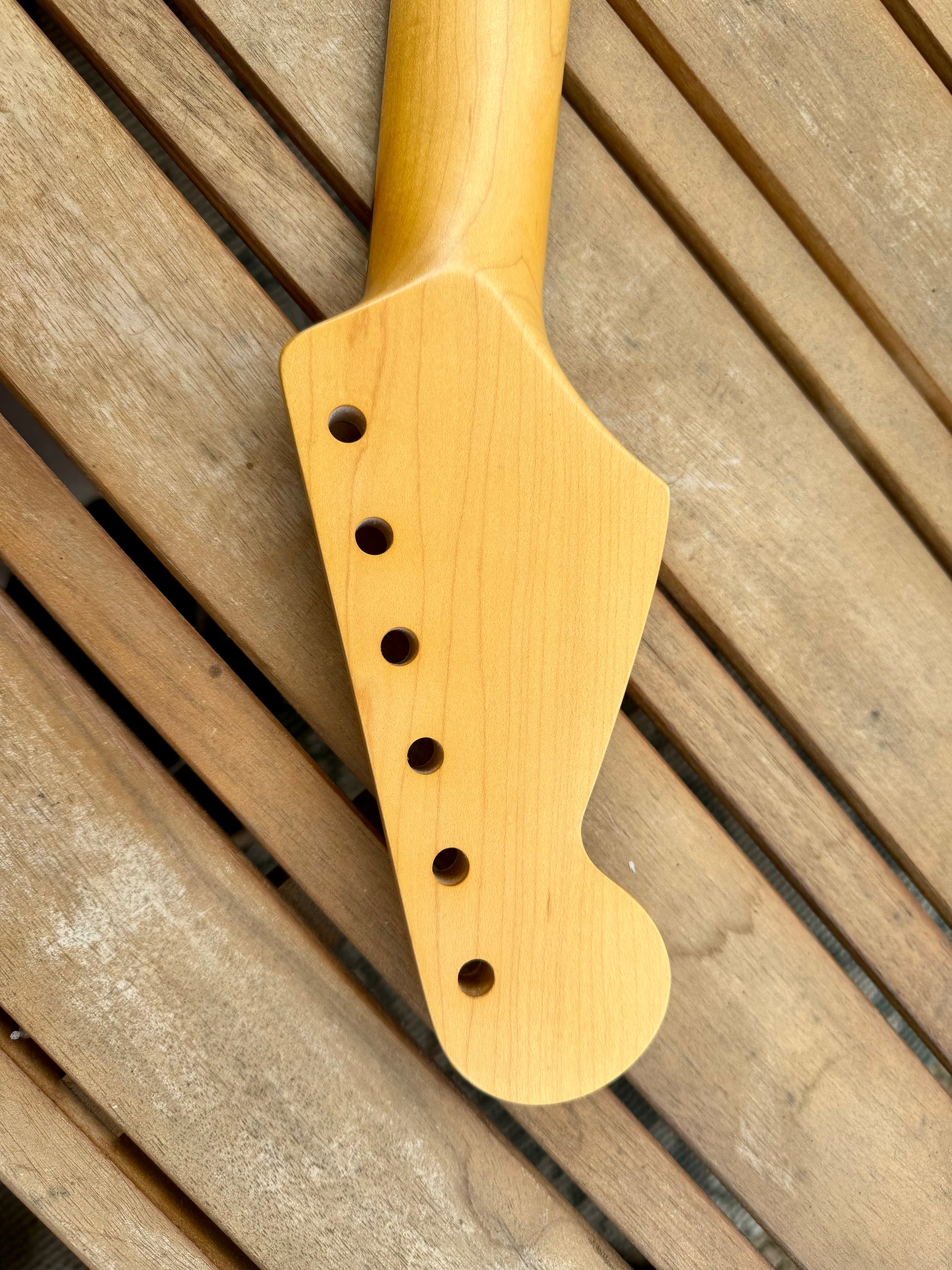 Proper Instruments 1-of-1 Nitro Stratocaster Replacement Neck – Tattooed & Lightly Roasted