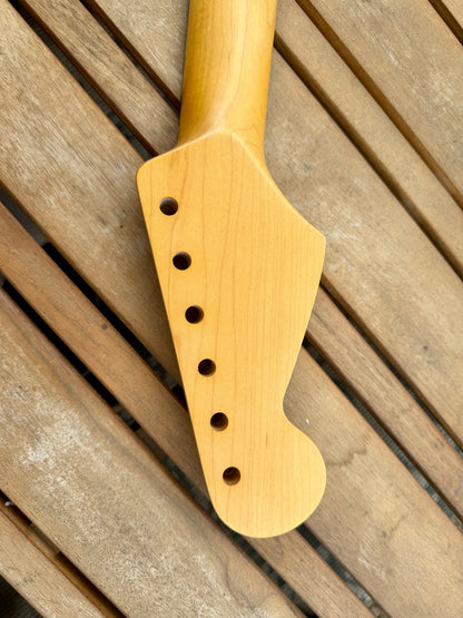 Proper Instruments 1-of-1 Nitro Stratocaster Replacement Neck – Tattooed & Lightly Roasted