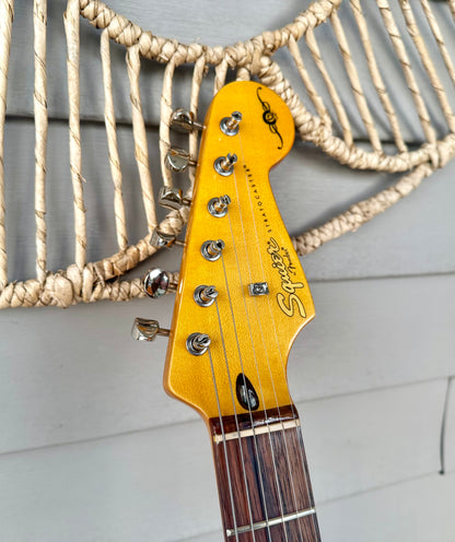 2014 Squier Simon Neil Stratocaster - Fiesta Red