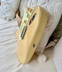 1996 Squier Pro Tone Stratocaster with Maple Fretboard Vintage Blonde—Excellent Condition!