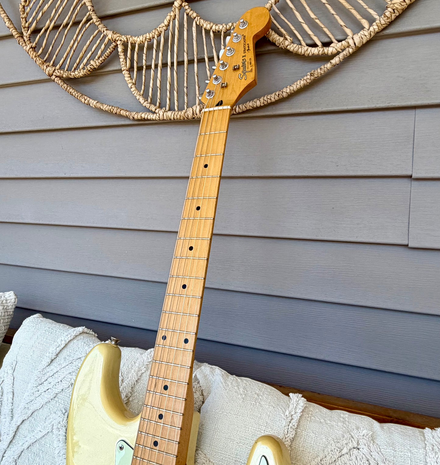 1989 Squier II Stratocaster MIK E9 Equipped with Proper Passive