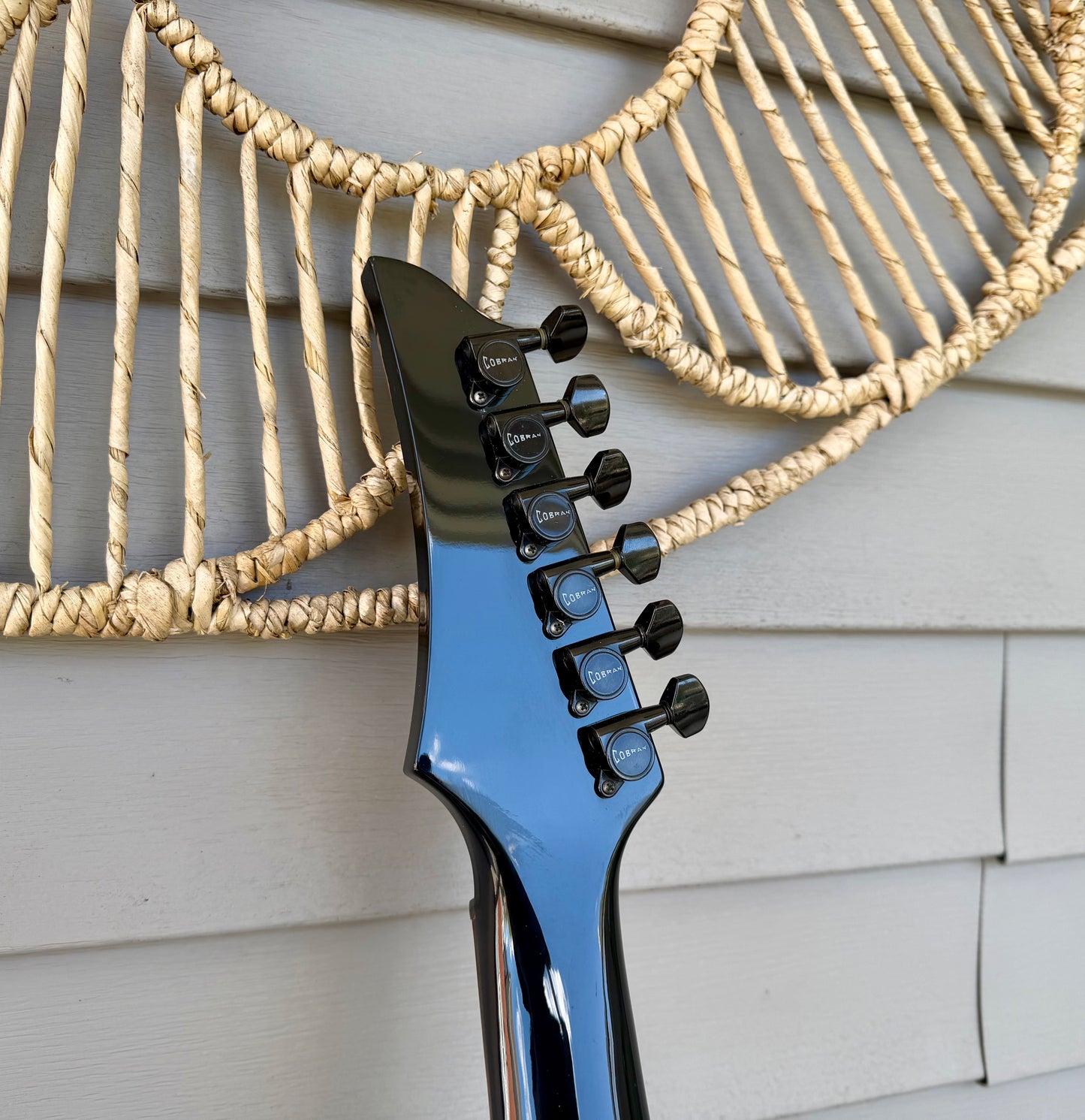 Cobran F-G1 Black Super Strat Made In Nippon, Japan—Rare!