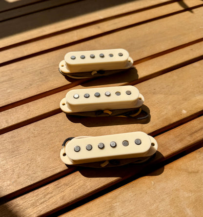 Proper Pickups '64 Closetcaster Strat Set - Vintage White