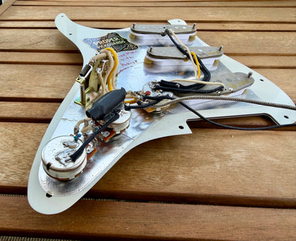 Proper Pickguards "The McCready"  Loaded Stratocaster Pickguard Equipped W/ Proper Passive—Eggshell 11-Hole