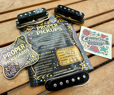 Proper Pickups South of the Border Strat Set - Black