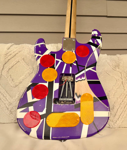 Custom EVH 5150 Purple Kramer-Style Tribute Guitar—Floyd Rose II, Fully Setup!