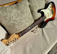 2006 Fender American Highway One Stratocaster Rosewood Fretboard, 3-Color Sunburst—7lbs