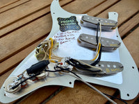 Proper Pickguards "The McCready"  Loaded Stratocaster Pickguard Equipped W/ Proper Passive—Eggshell 11-Hole