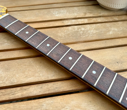 Proper Instruments 1-of-1 Nitro Stratocaster Replacement Neck – Tattooed & Amber