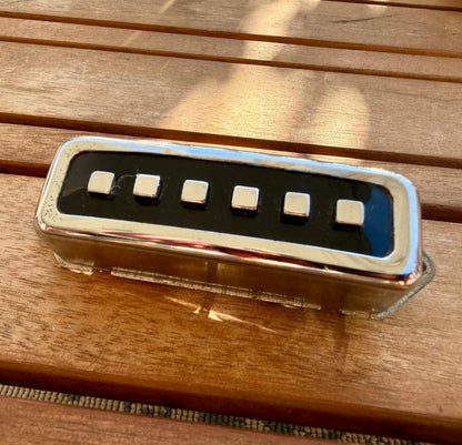 Vintage 1960s Teisco Kawai MIJ Square Pole Single Coil Guitar Pickup Chrome—Free Shipping!