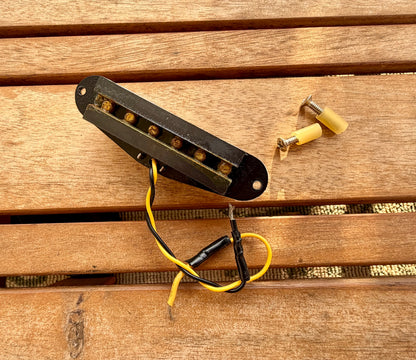 1989 Squier II Stratocaster Middle Pickup, 5.38k—Original Pickup Cover!