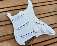 Proper Pickguards "The McCready"  Loaded Stratocaster Pickguard Equipped W/ Proper Passive—Eggshell 11-Hole