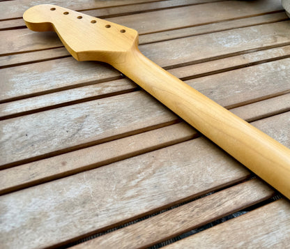 Proper Instruments 1-of-1 Nitro Stratocaster Replacement Neck – Tattooed & Lightly Roasted