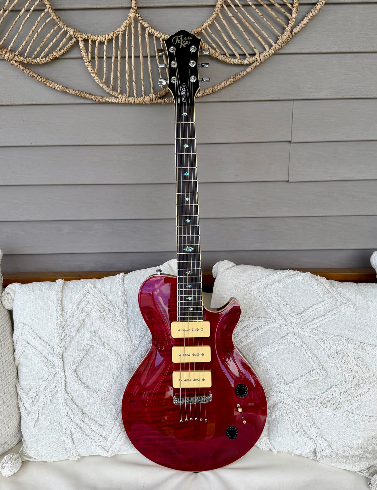 2024 Michael Kelly Patriot Sam Ash 100th Anniversary Deep Cherry—#6 of 50!