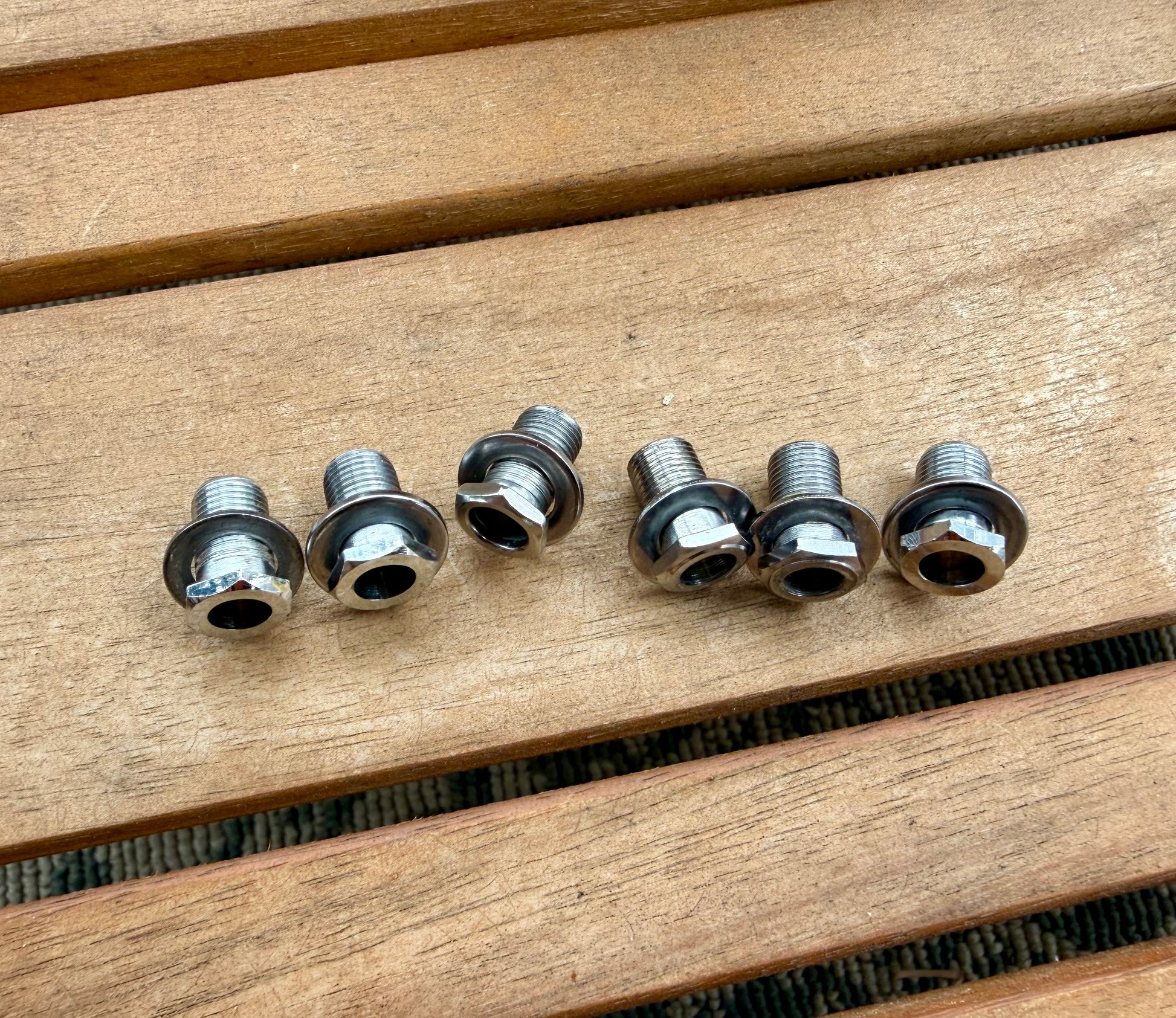 Grover 102C Original Rotomatics Tuning Machines Set 3x3, Chrome—Free Shipping!