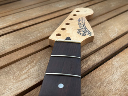 Proper Instruments 1-of-1 Nitro Stratocaster Replacement Neck – Natural/Rosewood