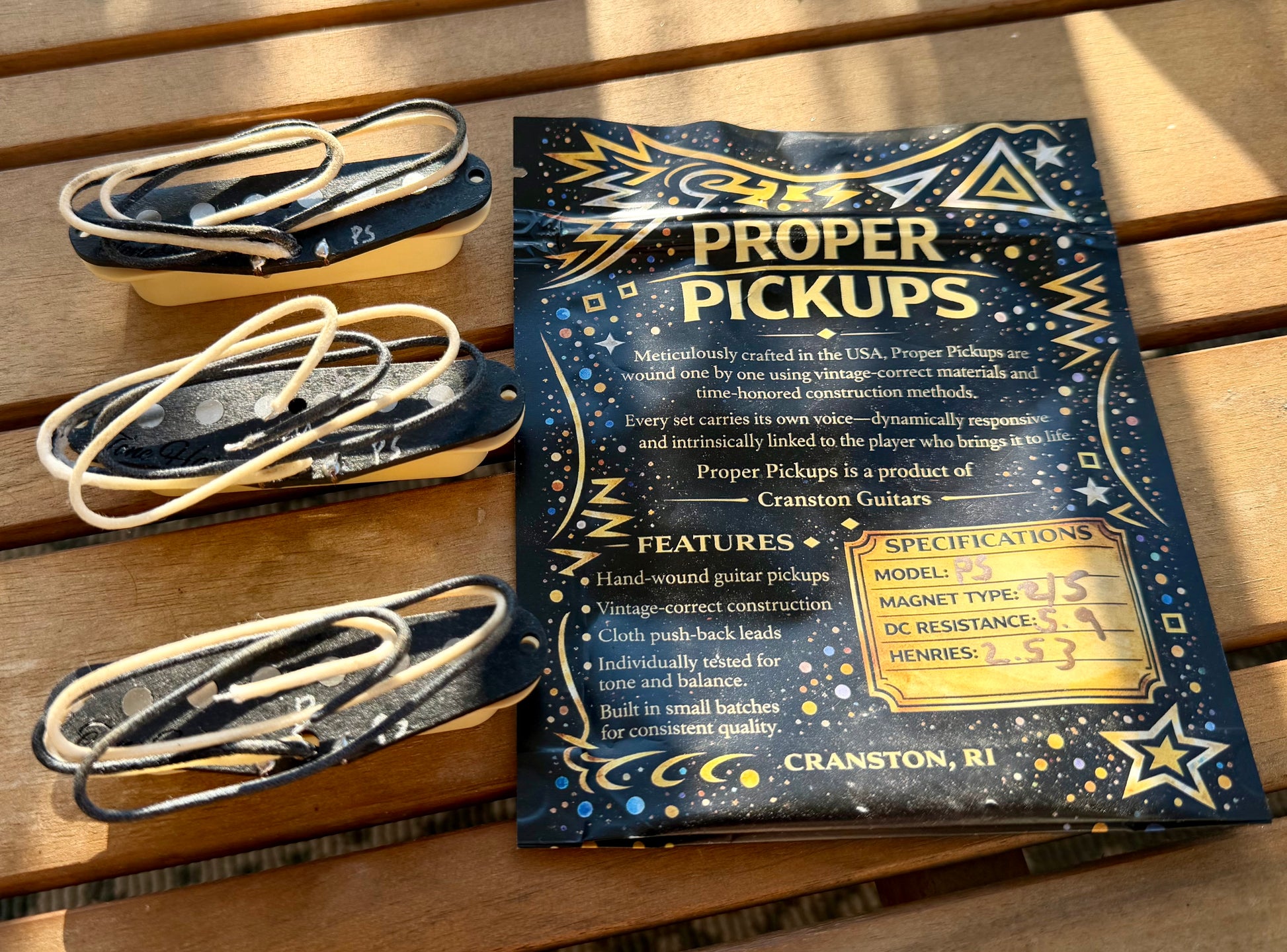Proper Pickups Proper Signatures Strat Set - Aged White