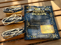 Proper Pickups "Proper Signatures" Handwound Single Coil Stratocaster Pickup Set w/ Treble Bleed & PIO Capacitor—Aged White