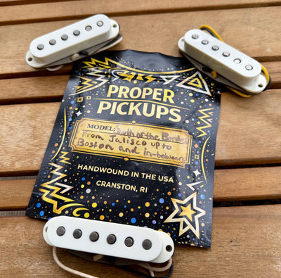 Proper Pickups South of the Border Stratocaster Pickup Set—Parchment