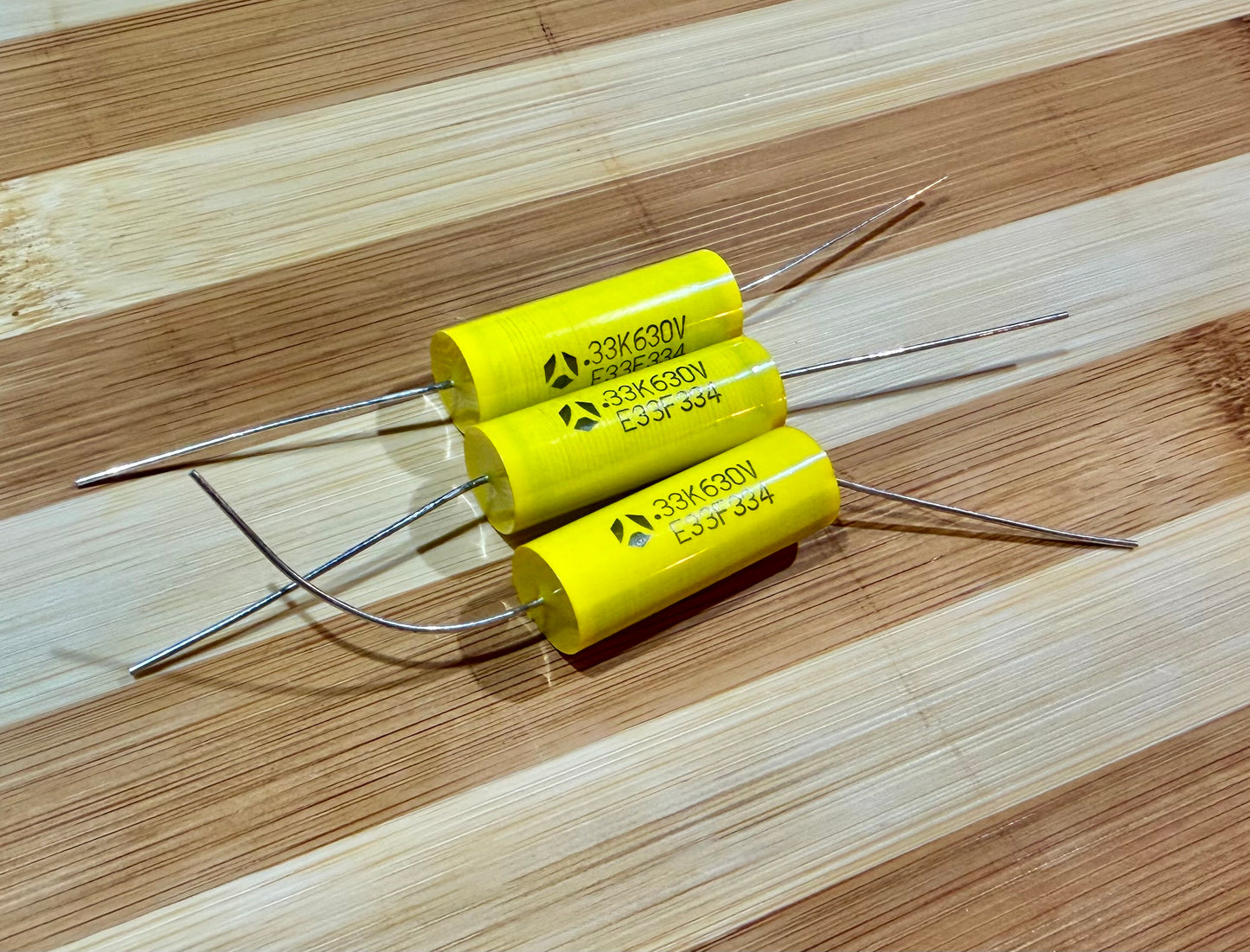 NOS 1992 .33uF Polyester Film Capacitors - 495 Count