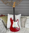 1986 Squier Stratocaster Torino Red MIJ ST-362—All Original, Mint!
