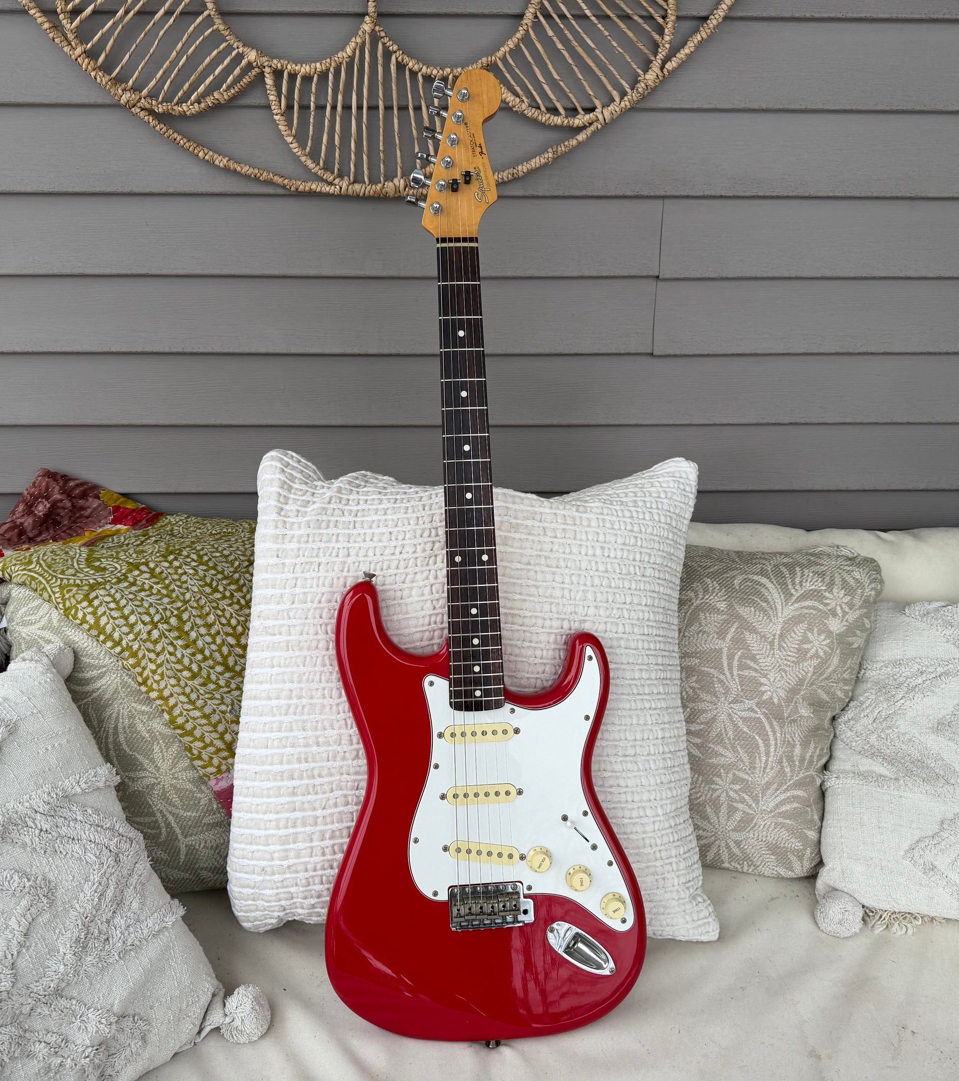 1986 Squier ST-362 Stratocaster MIJ - Torino Red