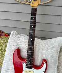 1986 Squier Stratocaster Torino Red MIJ ST-362—All Original, Mint!