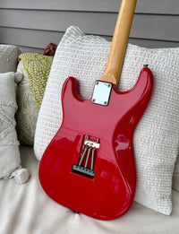 1986 Squier Stratocaster Torino Red MIJ ST-362—All Original, Mint!