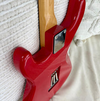 1986 Squier Stratocaster Torino Red MIJ ST-362—All Original, Mint!