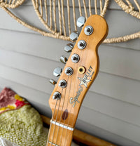 1986 Squier Bullet MIJ E6 Stratocaster—Black w/ Maple Neck, Excellent Condition!