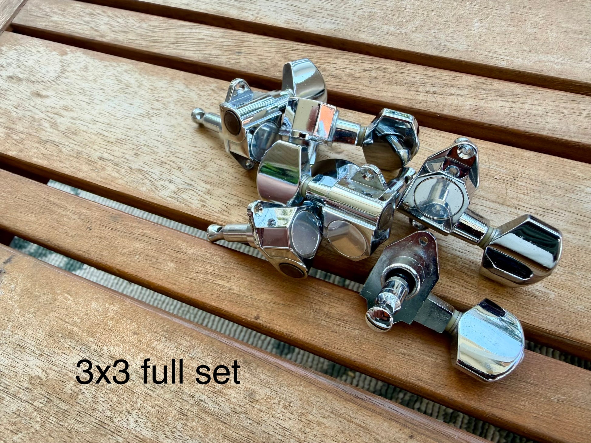 131-Piece Assorted Guitar & Bass Tuner Lot—6R, 3x3, Classical, Many Full Sets!