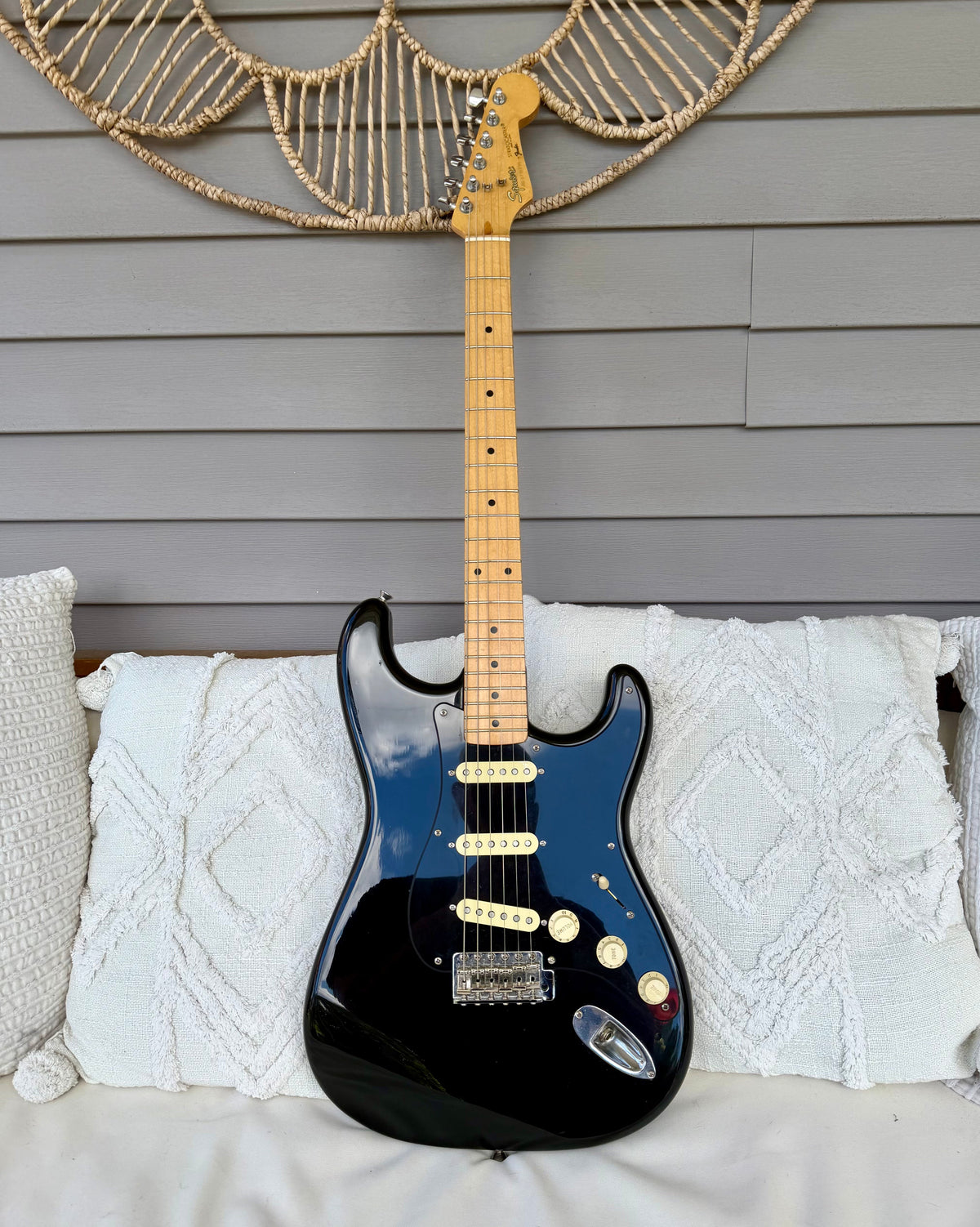 1987 Squier ST-357 Stratocaster full front view